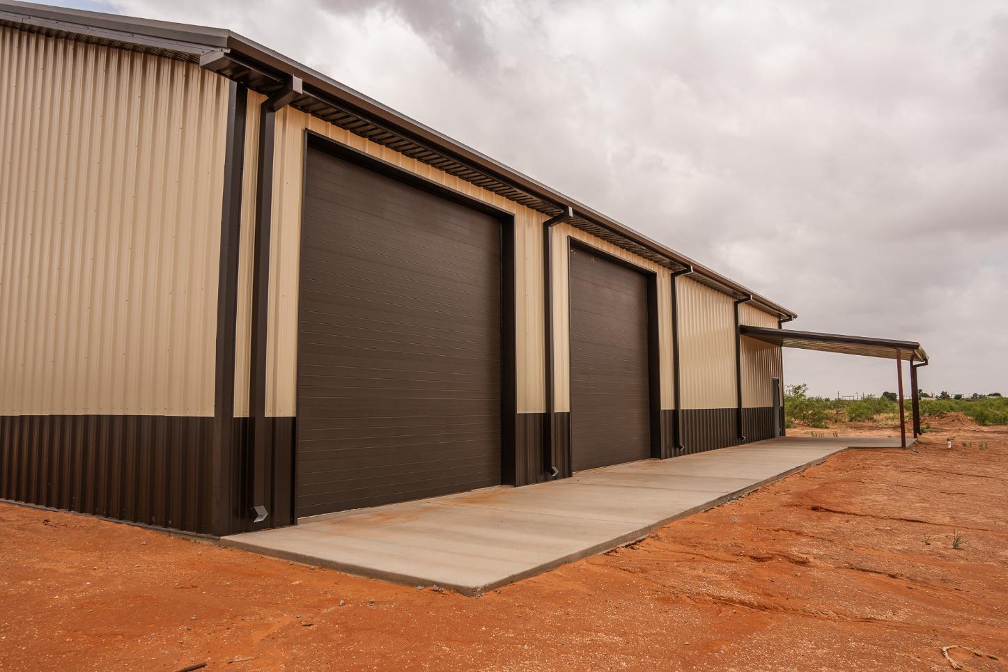 Metal building by Best In The West Construction